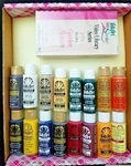 Plaid Folkart One Stroke Painting Kit By Donna Dewberry Year Of (garden) Flowers. Fixed Price $39.95.