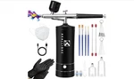 Akallibre Airbrush Kit With Compressor, 48PSI High-pressure Non-clogging. Fixed Price $25.99.