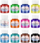 Bearals Glass Paint, Stained 0.07 Fl Oz (pack Of 12), Multicolor. Fixed Price $28.88.