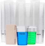 Disposable Epoxy Resin Mixing Cups With Measurements (100-PACK) Pixiss. Fixed Price $37.52.
