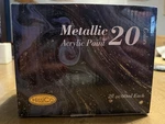 Hissico Metallic Acrylic Paint Set Premium 20 Colors, Professional Grade M.... Fixed Price $10.22.