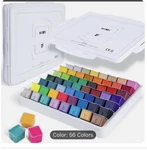 Nib Himi Gouache Set 56 Bright Colors Base /metallic/neon Non Toxic. Fixed Price $34.99.