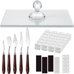 Nuanchu 109 Pcs Watercolor Paint Muller Set 2.95 Inch, As Pictures Shown. Fixed Price $72.64.