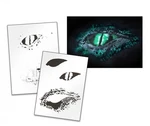 Umr-design AS-145 Reptile Airbrush Stencil Template Step By Medium, Milky. Fixed Price $20.57.
