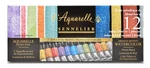 Sennelier Watercolor Metal Box 12 Tube Set. Fixed Price $145.54.