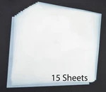 12" Mylar Sheets 7.5MIL White For Airbrush Stencil Cutting, Quilting,cricut 15PK. Fixed Price $17.99.