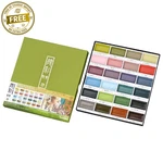 Kuretake Gansai Tambi Watercolor Paint Set 24 Colors Ii Art Nouveau, Non-toxic. Fixed Price $20.25.