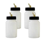 BA-60-3P-4 3OZ Bottle Assemblies Pack For Paasche Vl/mil/ts/si Airbrushes. Fixed Price $16.43.