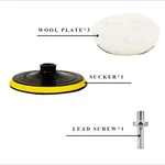 5PCS Car Polishing Pad Kit Sponge Wool Buffing Discs Set Free Shipping Usa. Fixed Price $11.99.