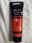 Colorful Premium Acrylic Leather 2.5OZ Red Shoe Painting 75ML Art Scarlet. Fixed Price $9.99.