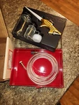 Binks Airbrush Kit Set Tool Original Package With Hose. Fixed Price $150.00.