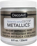 Decoart Americana Decor Metallics Pearl - 8OZ White Acrylic Paint. Fixed Price $16.99.