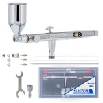 Master SB88 Pro Set Dual-action Side Feed Airbrush Kit, 3 Nozzles, Gravity Cup. Fixed Price $49.99.