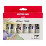 Amsterdam Acrylic Standard Series Paint Set 1 Fl Oz (pack Of 6), Multicolor. Fixed Price $20.16.