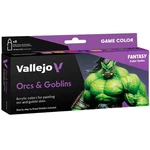 Vallejo - Orcs & Goblins Acrylic Paint Set 0.6 Fl Oz (pack Of 8), Multicolor. Fixed Price $46.53.