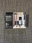 Liquitex Basics Acrylic Metallics Colors, 6PC 0.74 Fl.oz 22ML. Fixed Price $14.99.