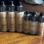 Luminess Airbrush Used LB-100, Love, Primer, Glow, Silk 4IN1 1/030, 2/040 Sealed. Fixed Price $55.00.
