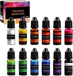 12 Colors Epoxy Resin Dye Colorant Liquid PIGMENT,10ML Each,tr. Fixed Price $18.95.