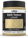 Vallejo Desert Sand Earth Effect (200ML Bottle) - Model Railroad Mold Accessory. Fixed Price $14.04.