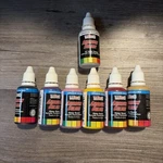 U.s. Art Supply 6 Color 1OZ Secondary Airbrush Paint Set W Cleaner. Fixed Price $16.00.