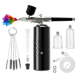 Airbrush Kit Rechargeable Cordless Compressor Portable Handheld Airb.... Fixed Price $35.32.