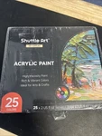 25 Colors Acrylic Set, 2OZ/60ML Bottles, Rich Pigmented .... Fixed Price $25.00.