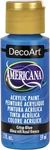 Pack Decoart Americana Acrylic Paint 2OZ-CRISP Blue DA-376. Fixed Price $22.19.