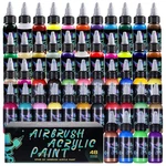 Ophir Paint, 50 Bottles Of Model Set, Water-based Op.... Fixed Price $117.56.