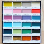 Kuretake Gansai Tambi Art Nouveau 24COLORS Set MC20/24V/NW Watercolor Paint. Fixed Price $48.00.