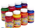 Cra-z-art Washable Kids Finger Paint Bulk Pack 8CT, Assorted Colors 4OZ Each New. Fixed Price $9.99.