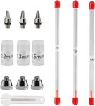Airbrush Nozzle Needle Cap Set 0.2 0.3 0.5MM With Wrench. Fixed Price $19.99.