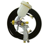 Paasche Hvlp Spray Gun With .1MM Head & 10' Braided Air Hose. Fixed Price $96.80.