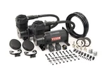 Viair Dual 400C Stealth Black Fast Fill Compressors For Train Horns, 150 Psi. Fixed Price $410.75.
