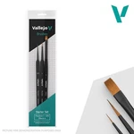 Vallejo Brushes - Precision Starter Set (3 Pcs.). Fixed Price $15.72.