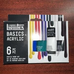 Liquitex Basics Tube Acrylic Paint Set, 22ML, 0.7 Fl Oz (pack Of 6), Multi. Fixed Price $15.98.