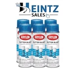 Krylon 3814 -- Glitter Blast Sapphire Shimmer 5.75 Oz 6 Pack. Fixed Price $49.99.