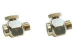 Pack Of 2 Paasche 3A Needle Valves (to Installed Between Airbrush And Hose). Fixed Price $19.95.