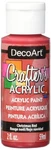 Decoart Crafter's Acrylic Paint, 2-OUNCE, Fl Oz (pack Of 1), Christmas Red. Fixed Price $12.99.