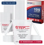 Custom Shop Paint Mixing Cups, 16-OUNCE (box Of 100) Plastic Measuring Fo. Fixed Price $61.48.