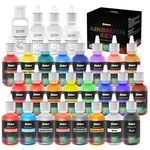24 Colors, Water Based Airbrushing Paint, Acrylic Paints For A.... Fixed Price $18.05.