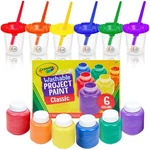 Kids Painting Set: Washable Finger Paints, Spill-proof Cups, Toddler Paintbrushe. Fixed Price $35.04.