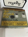 Central Pneumatic Air Brush Kit 15-50 Psi # 6131 Spray Pattern 1/4" 1-1/2". Fixed Price $8.99.