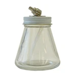 HS-3-OZ 3OZ Glass Bottle Assembly For Paasche Airbrush. Fixed Price $8.19.
