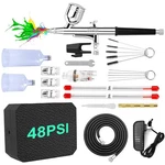 Airbrush Kit With Compressor, 40 48 Psi High Pressure Non-clogg.... Fixed Price $54.15.