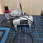 Timbertech Air Brush Compressor Oil-less 4 Bar Auto Start/stop Mini Portable. Fixed Price $59.00.